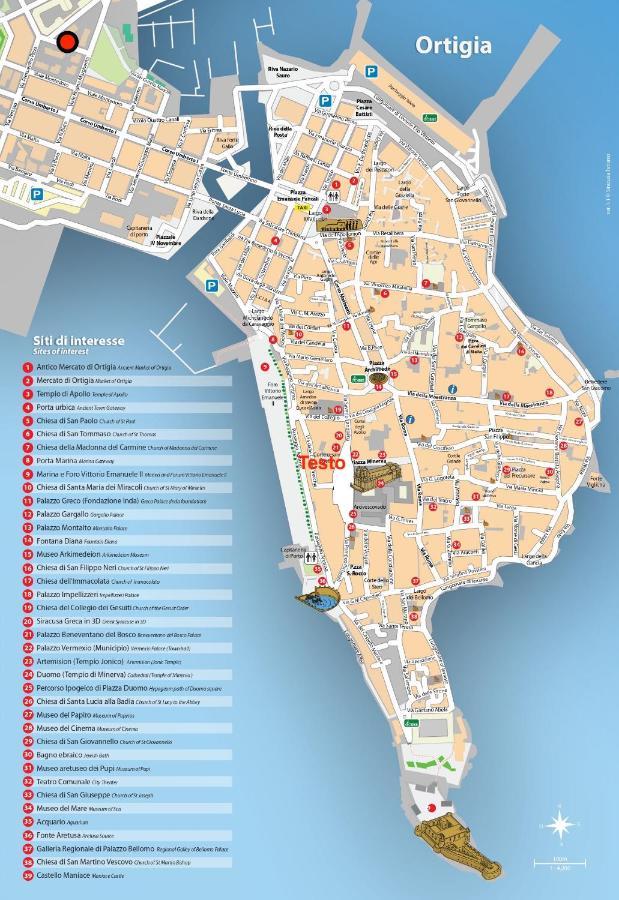 A Casa Di Clara Apartman Szirakúza Kültér fotó