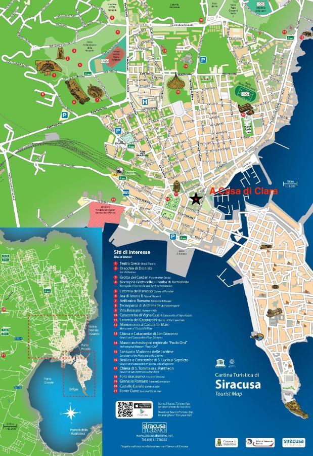 A Casa Di Clara Apartman Szirakúza Kültér fotó